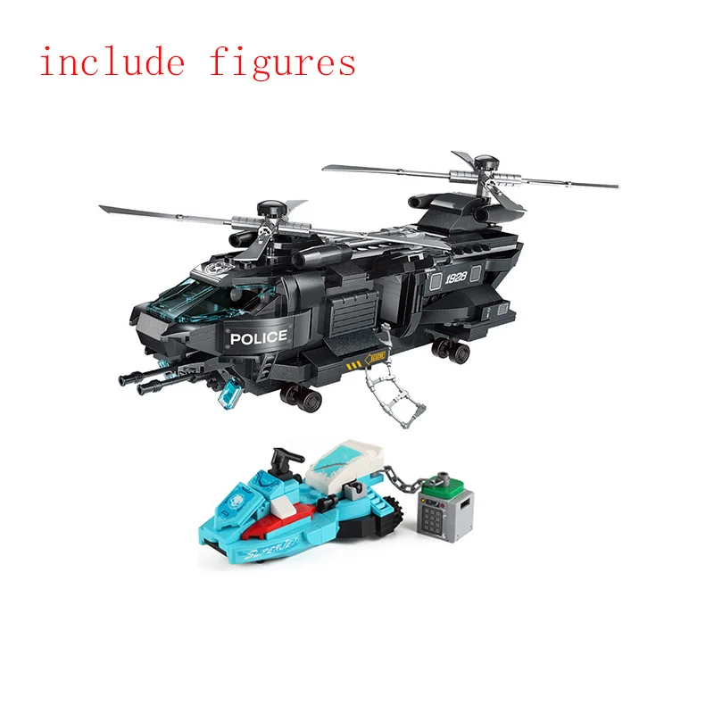 Enlighten Building Block City Police Hunting Down Carrier Vehicle 4 Figures 441pcs MOC Educational Brick Toy Boy Gift
Enlighten Building Block City Police Hunting Down Carrier Vehicle 4 Figures 441pcs MOC Educational Brick Toy Boy Gift