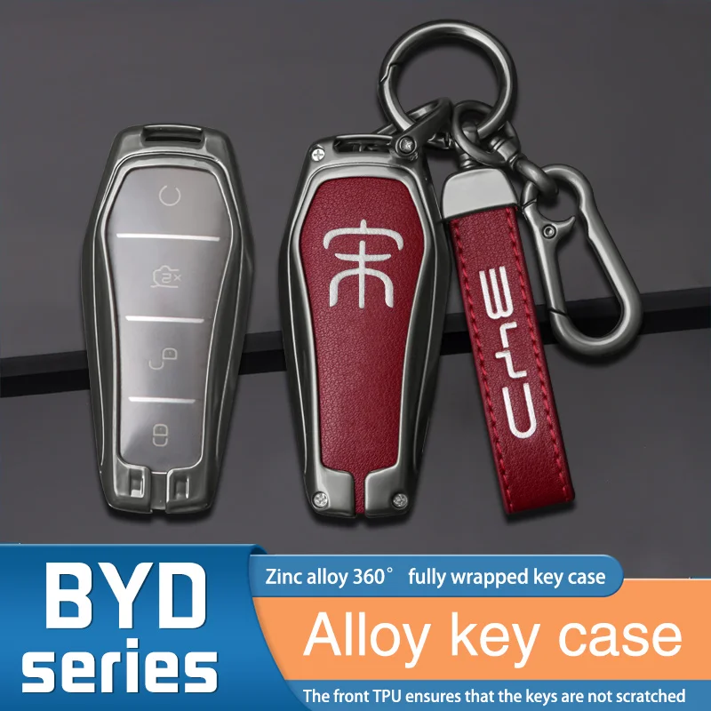 Zinc Alloy Car Key Case Full Cover Key Bag Shell Holder Protector Fob For BYD Song Ev Dmi 20222023 Auto Key Decoration Accessory
Zinc Alloy Car Key Case Full Cover Key Bag Shell Holder Protector Fob For BYD Song Ev Dmi 20222023 Auto Key Decoration Accessory