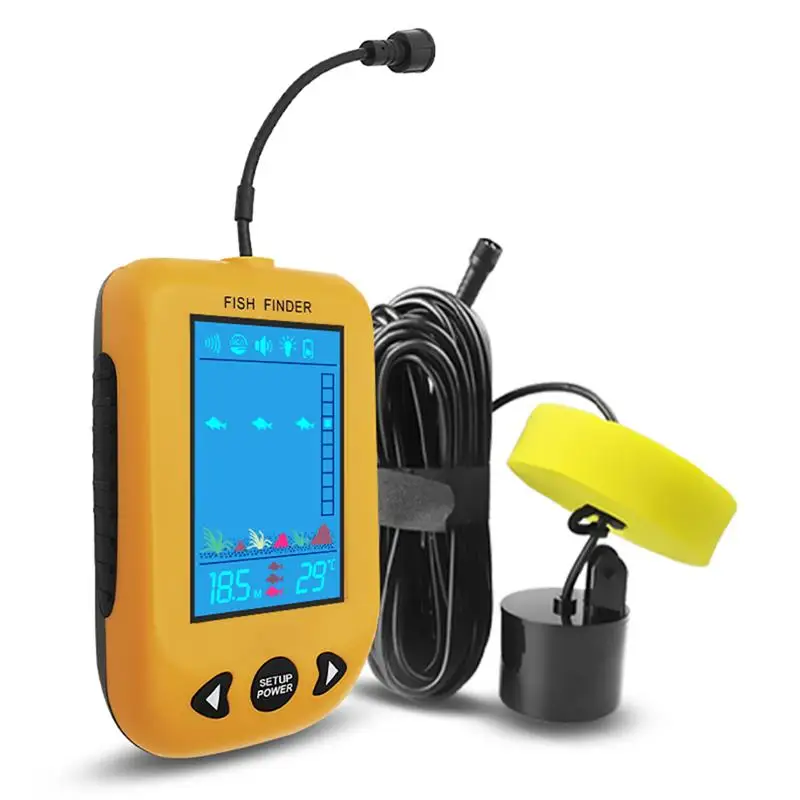 100M Portable Sonar Fish Finders Fishing Lure Echo Sounder LCD Display Fishing Finder Alarm Transducer Lake Sea Fishing Tools
100M Portable Sonar Fish Finders Fishing Lure Echo Sounder LCD Display Fishing Finder Alarm Transducer Lake Sea Fishing Tools
