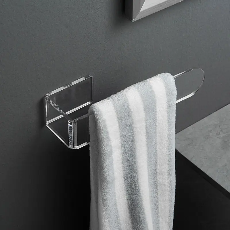 Self Adhesive Home Storage Hand Towel Holder Acrylic Wall Mounted Bathroom Kitchen Hanger Waterproof Towel Rack Accessories
Self Adhesive Home Storage Hand Towel Holder Acrylic Wall Mounted Bathroom Kitchen Hanger Waterproof Towel Rack Accessories