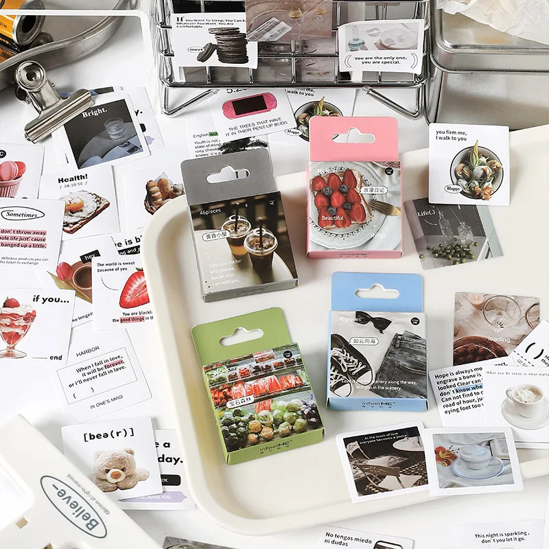 46 листов, Набор стикеров для ежедневного использования, минималистичные товары для еды и напитков, учебное пособие, материал для коллажей, д...
46 листов, Набор стикеров для ежедневного использования, минималистичные товары для еды и напитков, учебное пособие, материал для коллажей, д...