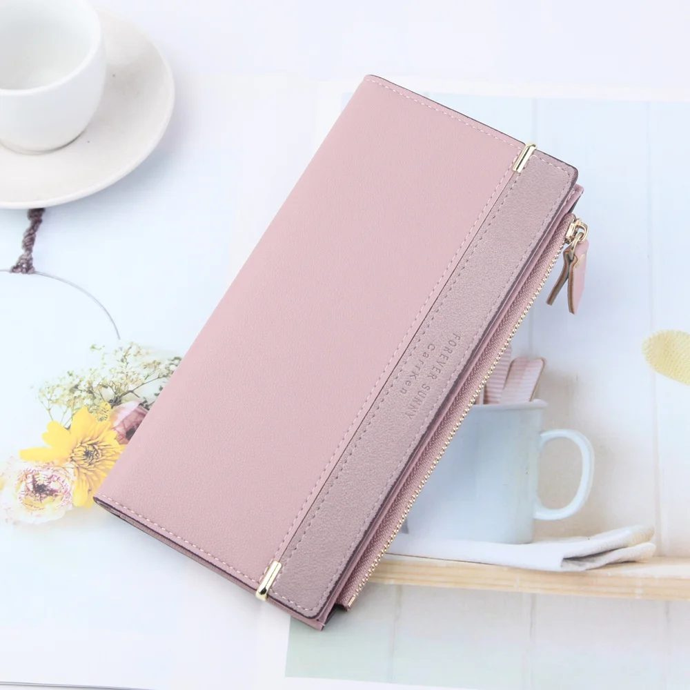 New Patchwork Women's Purse Outdoor Stylish Soild Color PU Clutch Bag Lady Multi-slot Zipper Wallet 2023
New Patchwork Women's Purse Outdoor Stylish Soild Color PU Clutch Bag Lady Multi-slot Zipper Wallet 2023