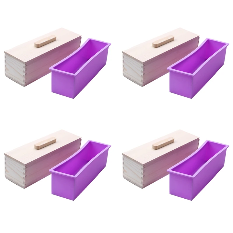 4X Rectangular Wooden Soap Mold With Silicone Liner Cover Loaf Soap Mold Tool DIY Soap Candle Mold 1200G Mold Tool
4X Rectangular Wooden Soap Mold With Silicone Liner Cover Loaf Soap Mold Tool DIY Soap Candle Mold 1200G Mold Tool