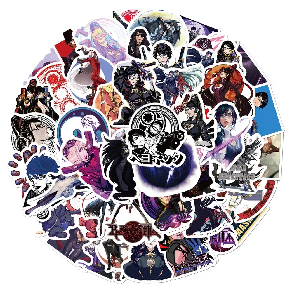 10/50 Pcs Bayonetta Character Graffiti DIY Waterproof Stickers Pencil Case Laptop Scrapbooking Notebook Phone Decals Decoration
10/50 Pcs Bayonetta Character Graffiti DIY Waterproof Stickers Pencil Case Laptop Scrapbooking Notebook Phone Decals Decoration