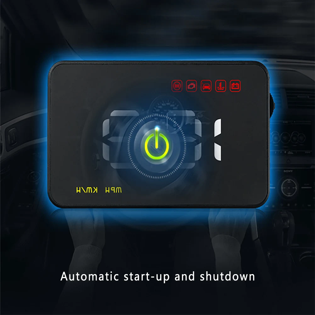 A100 Overspeed Alarm ABS OBD2 Clear Head Up Display Car HUD Speedometer Universal Electronic Projector Multifunction Warning
A100 Overspeed Alarm ABS OBD2 Clear Head Up Display Car HUD Speedometer Universal Electronic Projector Multifunction Warning