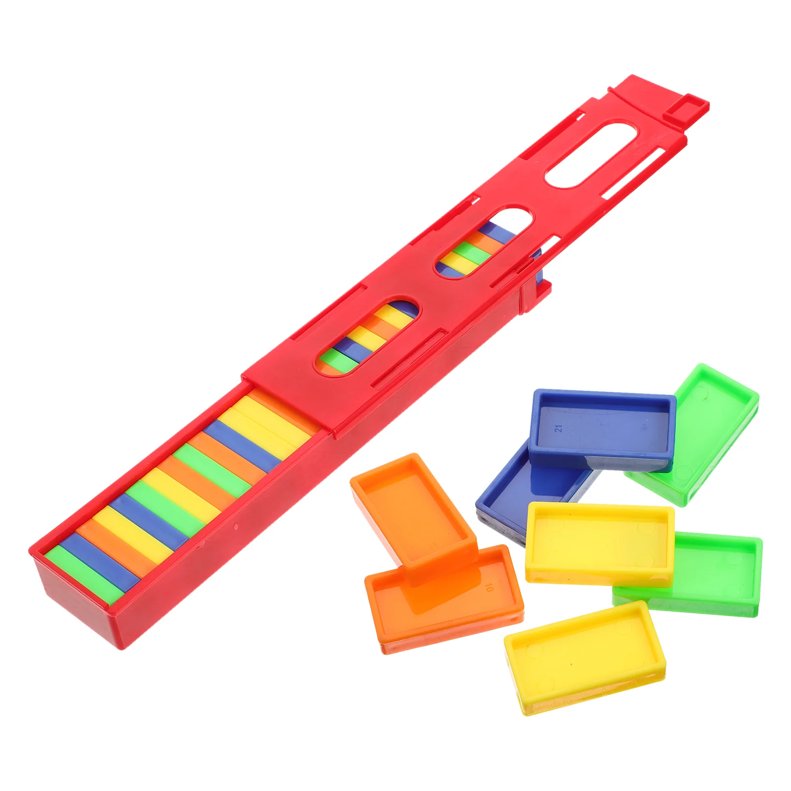 5 Bags of Domino Train Toys Kids Early Educational Dominoes Game Toys Random Color 
5 Bags of Domino Train Toys Kids Early Educational Dominoes Game Toys Random Color