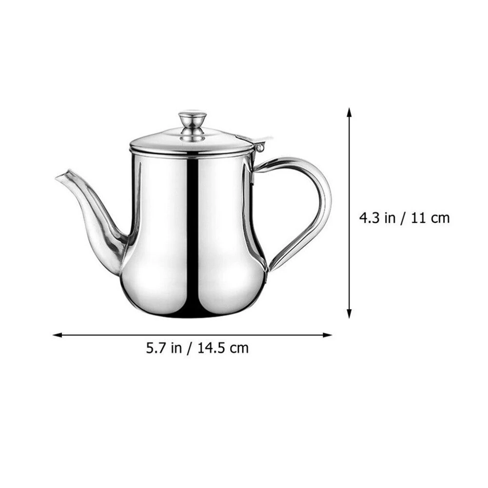 Stainless Steel Oilcan For Kitchen Cooking Home 11Ounce Consumption Each Durable Silver Smooth Oil Delivery Strong
Stainless Steel Oilcan For Kitchen Cooking Home 11Ounce Consumption Each Durable Silver Smooth Oil Delivery Strong
