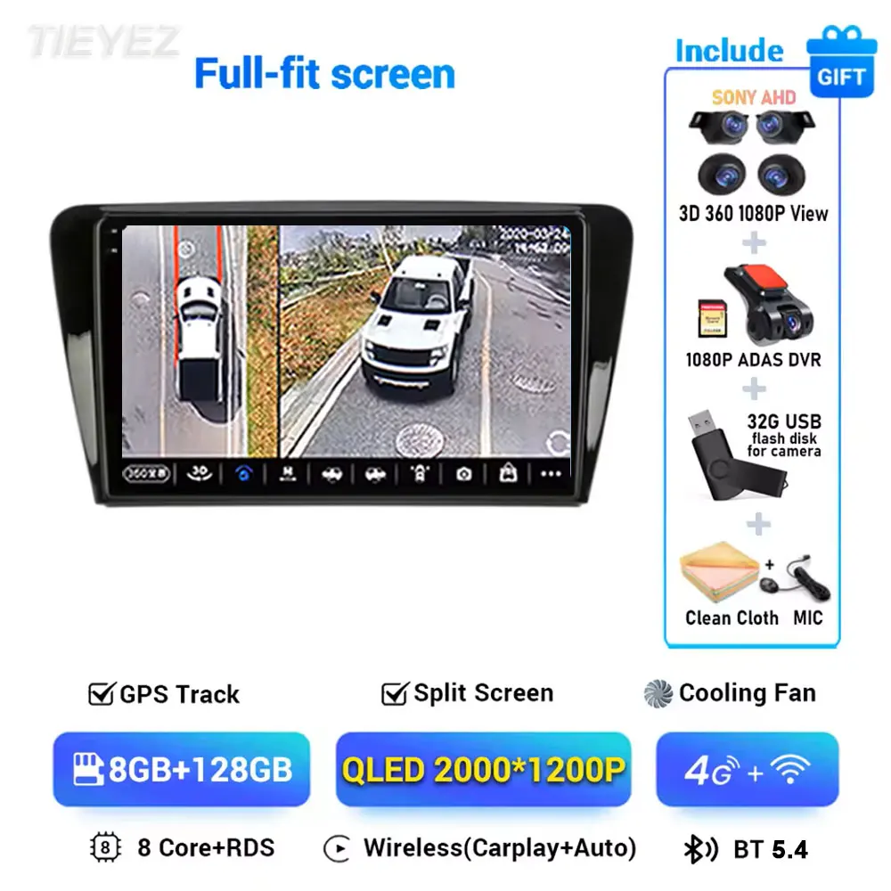 Android 15 Carplay Авто Авто Радио для Volkswagen SKODA Octavia 3 A7 2013 2014 2015 2016 2017 2018 Мультимедийный плеер Стерео GPS
Android 15 Carplay Авто Авто Радио для Volkswagen SKODA Octavia 3 A7 2013 2014 2015 2016 2017 2018 Мультимедийный плеер Стерео GPS