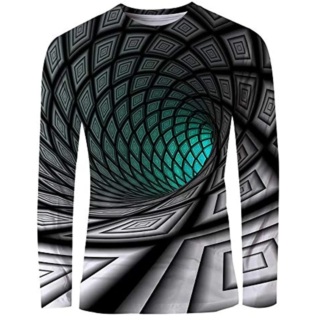 Мужская футболка с длинным рукавом и круглым вырезом
Мужская футболка с длинным рукавом и круглым вырезом