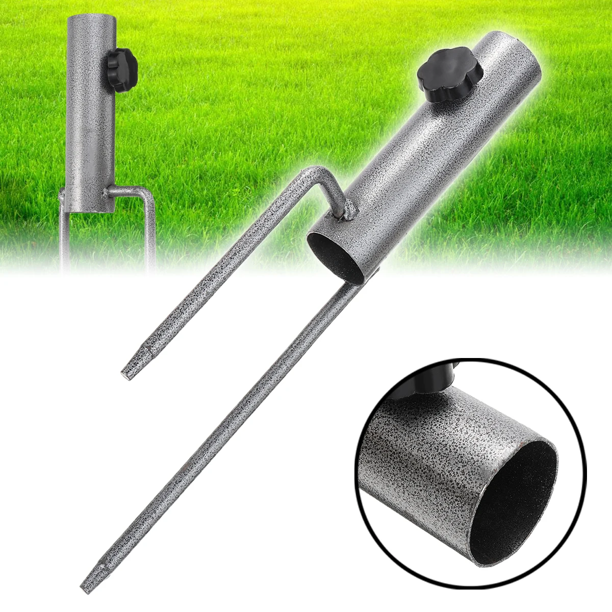 Umbrella Ground Spike Parasol Stand Holder Metal Outdoor Stand Beach Insert Plug Garden Accessories
Umbrella Ground Spike Parasol Stand Holder Metal Outdoor Stand Beach Insert Plug Garden Accessories
