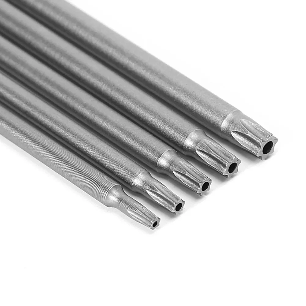 150mm Magnetic Torx Screwdriver 5Pcs 1/ 4inch Centre Bore Electric Drill Bits Long T10 T15 T20 T25 T30 T10-T30
150mm Magnetic Torx Screwdriver 5Pcs 1/ 4inch Centre Bore Electric Drill Bits Long T10 T15 T20 T25 T30 T10-T30