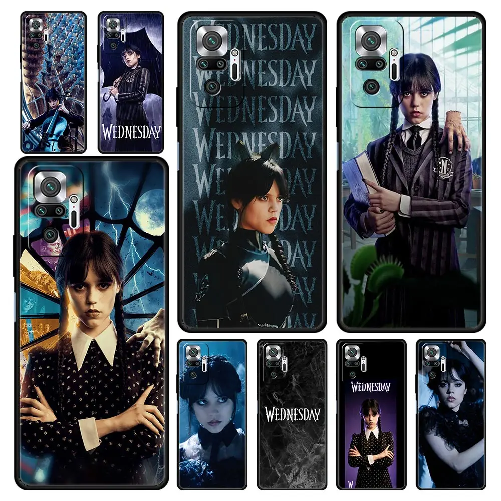 Wednesday Phone Case For Xiaomi Redmi Note 11 10 Pro 9S 9 8 7 9T 8T 9C 9A 8A 11T 5G 10S K50 K40 Gaming Soft Silicone Cover 
Wednesday Phone Case For Xiaomi Redmi Note 11 10 Pro 9S 9 8 7 9T 8T 9C 9A 8A 11T 5G 10S K50 K40 Gaming Soft Silicone Cover