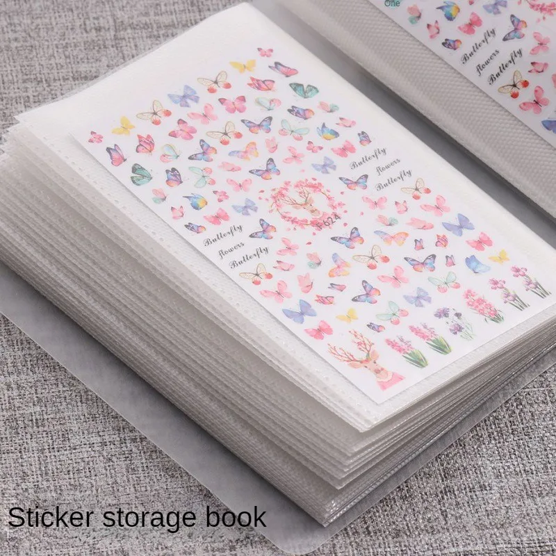 80/100-slot Storage Pocket Nail Decal Sticker Storage Book Empty Photo Album Nail Accessories Display Notebook Nail Tools
80/100-slot Storage Pocket Nail Decal Sticker Storage Book Empty Photo Album Nail Accessories Display Notebook Nail Tools
