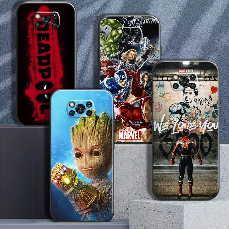 Marvel Captain America Iron Man Phone Case For Xiaomi POCO X3 X3 Pro NFC F3 GT M3 M3 Pro Cover Coque Funda Full Protection
Marvel Captain America Iron Man Phone Case For Xiaomi POCO X3 X3 Pro NFC F3 GT M3 M3 Pro Cover Coque Funda Full Protection