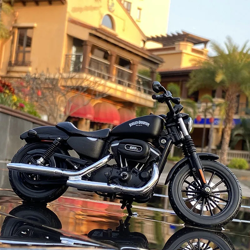Модель мотоцикла Maisto 1:12 Harley Davidson 2014 SPORTSTER IRON 883 Коллекция игрушечных автомобилей
