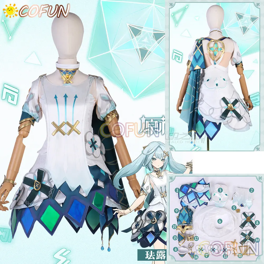 Костюм для косплея Genshin Impact Faruzan, Женский костюм для косплея, костюм для ролевых игр на Хэллоуин 
Костюм для косплея Genshin Impact Faruzan, Женский костюм для косплея, костюм для ролевых игр на Хэллоуин