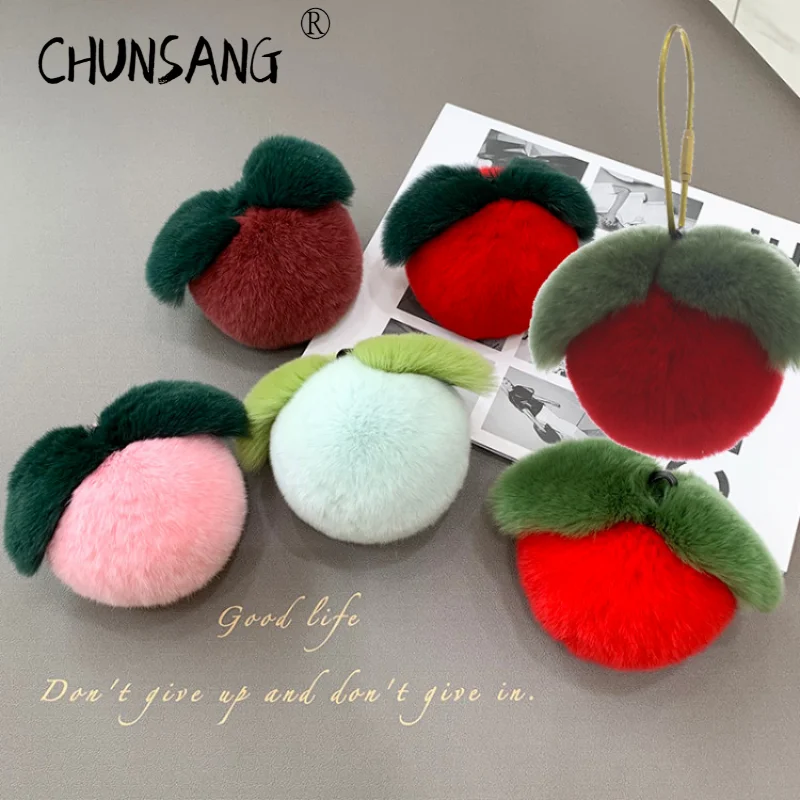 Lovely Apple Natural Rabbit Real Fur Handmade Cute Key Chain Bag Accessory Car Keychain Keyrings Gift for Women Girl Accessories
Lovely Apple Natural Rabbit Real Fur Handmade Cute Key Chain Bag Accessory Car Keychain Keyrings Gift for Women Girl Accessories