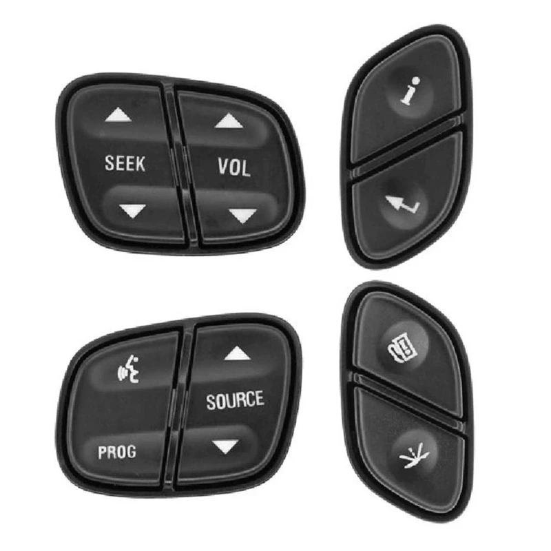 Steering Wheel Control Switch Radio Volume Button Compatible For Chevrolet- Replaces 21997739 1999442 1999443 21997738
Steering Wheel Control Switch Radio Volume Button Compatible For Chevrolet- Replaces 21997739 1999442 1999443 21997738