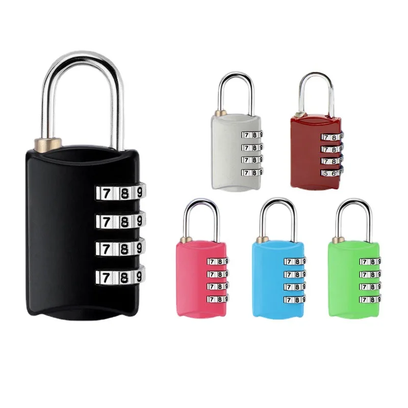 4-digit Padlock Luggage Backpack Password Padlock Multi-purpose Creative Password Cabinet Zinc Alloy Lock Wholesale
4-digit Padlock Luggage Backpack Password Padlock Multi-purpose Creative Password Cabinet Zinc Alloy Lock Wholesale