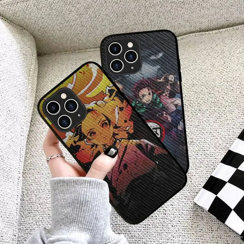 FHNBLJ Demon Slayer Phone Case Hard Leather Case for iPhone 11 12 13 Mini Pro Max 8 7 Plus SE 2020 X XR XS Coque
FHNBLJ Demon Slayer Phone Case Hard Leather Case for iPhone 11 12 13 Mini Pro Max 8 7 Plus SE 2020 X XR XS Coque