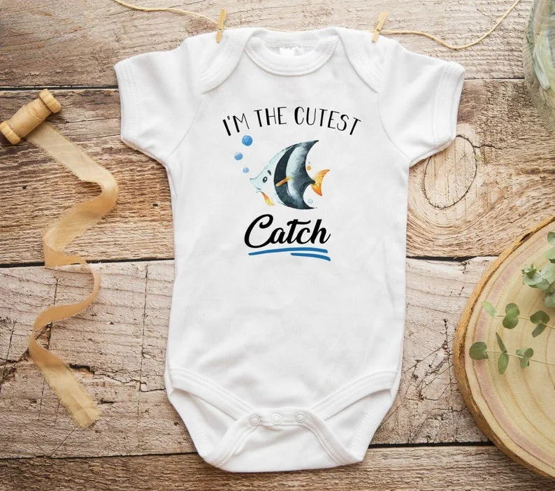 Read The Full Title I'm The Cutest Catch Bodysuit Cute Fish Bodysuit Baby Girl Clothes Funny Baby Gift Animal Birthday Gift
Read The Full Title I'm The Cutest Catch Bodysuit Cute Fish Bodysuit Baby Girl Clothes Funny Baby Gift Animal Birthday Gift