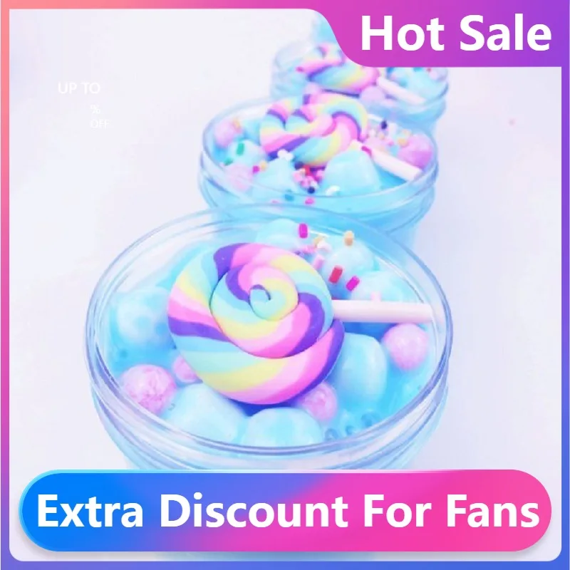 New Fashion Lollipop Slime Toys for Kids Rubber Slime Anti-pressure Toys Dynamic Sand for Squeeze Hand Putty Suppliers 120ml
New Fashion Lollipop Slime Toys for Kids Rubber Slime Anti-pressure Toys Dynamic Sand for Squeeze Hand Putty Suppliers 120ml