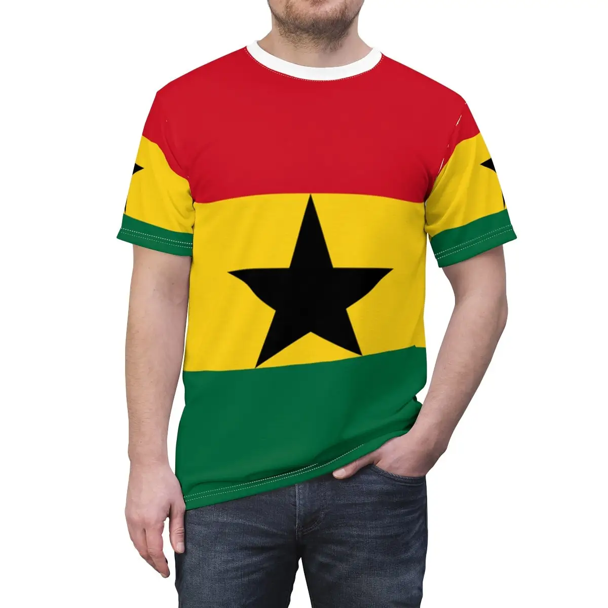 BIANYILONG Brand Summer T-Shirts Abstract Retro Ghanaian Flag 3D T-Shirts Men's Fashion Hip Hop O-Neck Short Sleeve Tops
BIANYILONG Brand Summer T-Shirts Abstract Retro Ghanaian Flag 3D T-Shirts Men's Fashion Hip Hop O-Neck Short Sleeve Tops