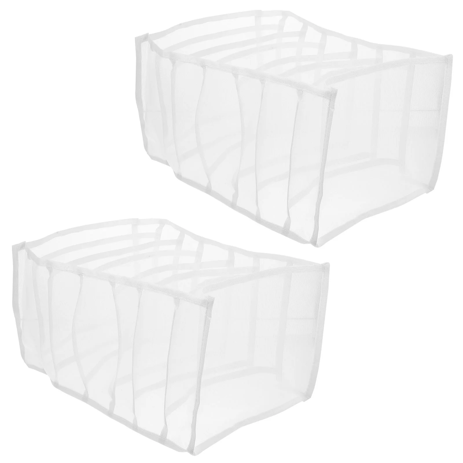 2pcs Jeans Drawer Organizer 7-grid Clothes Organizer Foldable Clothes Drawer Organizer
2pcs Jeans Drawer Organizer 7-grid Clothes Organizer Foldable Clothes Drawer Organizer