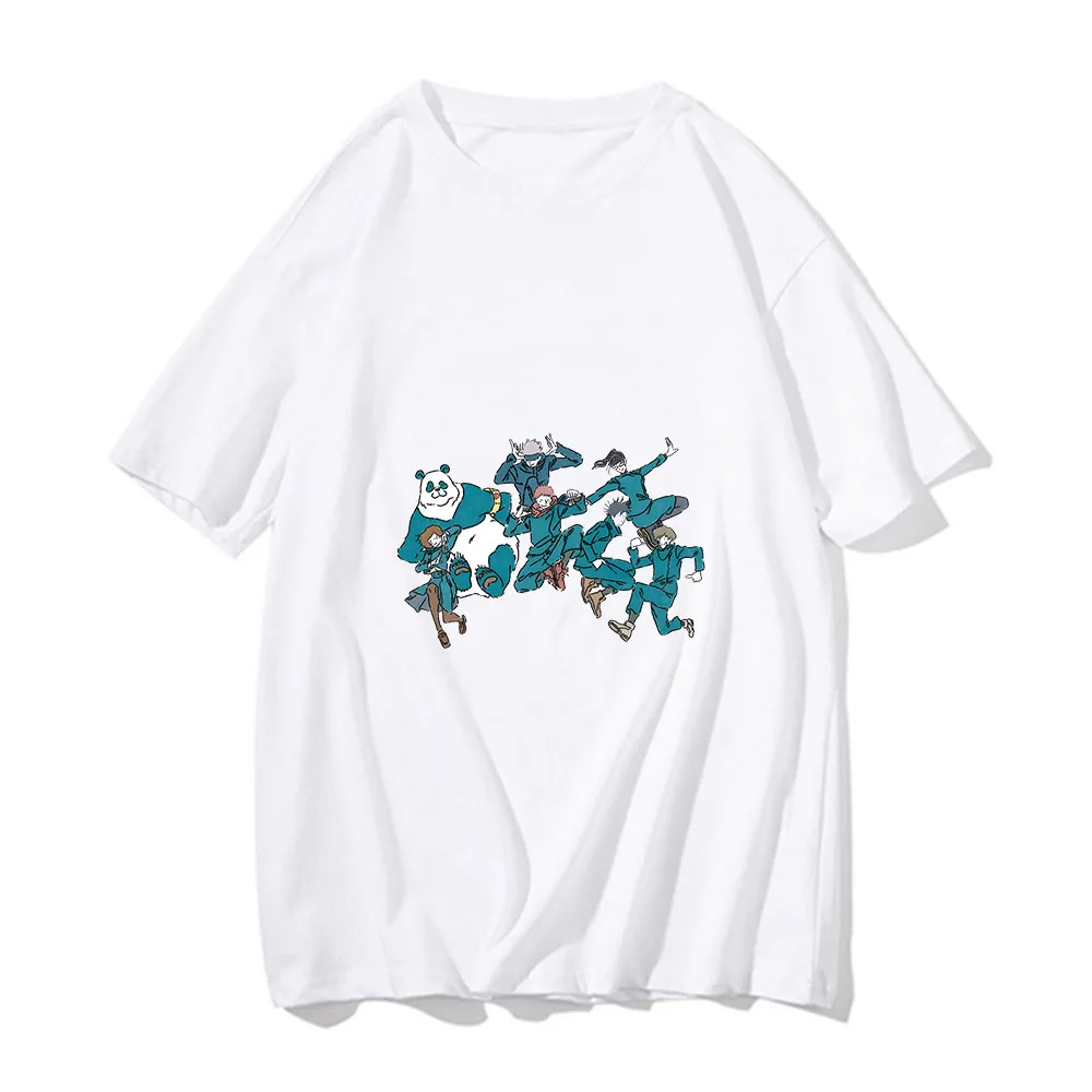 Jujutsu Kaisen Panda Cotton Aesthetic Print T-shirt Men 2023 Female Summer Casual Tops Prevalent Y2k Tees Kawaii Clothes Unisex
Jujutsu Kaisen Panda Cotton Aesthetic Print T-shirt Men 2023 Female Summer Casual Tops Prevalent Y2k Tees Kawaii Clothes Unisex