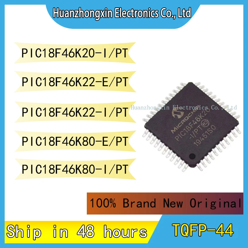 PIC18F46K20-I/PT PIC18F46K22-E/PT PIC18F46K22-I/PT PIC18F46K80-E/PT PIC18F46K80-I/PT TQFP-44 100% Brand New Original Chip
PIC18F46K20-I/PT PIC18F46K22-E/PT PIC18F46K22-I/PT PIC18F46K80-E/PT PIC18F46K80-I/PT TQFP-44 100% Brand New Original Chip