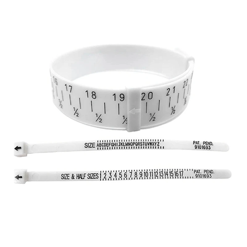 Ring Sizer, 3Pcs Plastic Adjustable Bracelet Ring Jewellery US UK Measure Tool For Men And Women
Ring Sizer, 3Pcs Plastic Adjustable Bracelet Ring Jewellery US UK Measure Tool For Men And Women