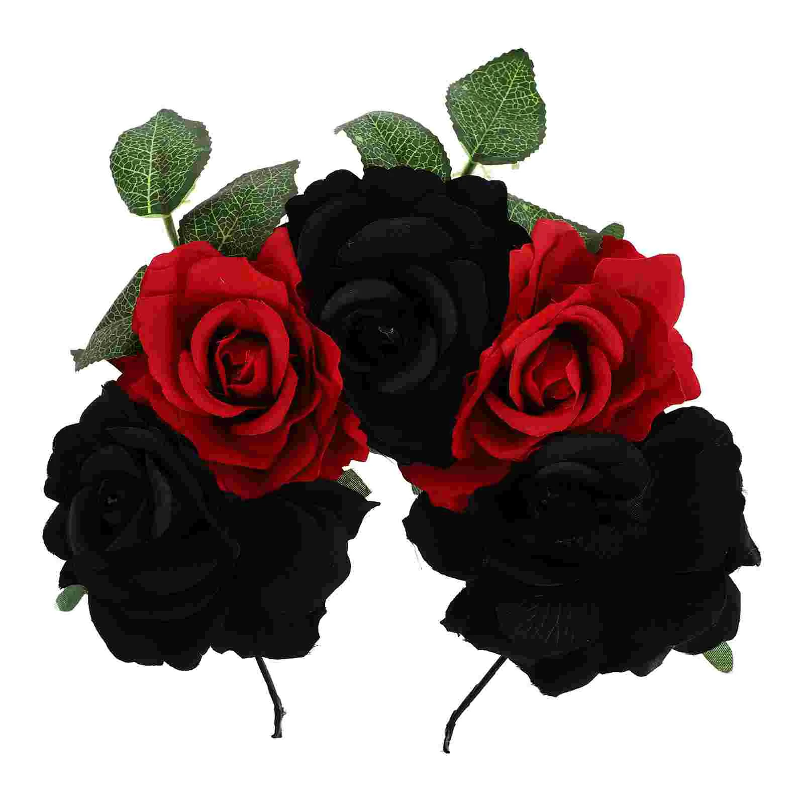 Rose Headband Flower Hair Hoop Bridal Black Decor Wedding Outfits Party Simulation Hairband Decorate Decoration
Rose Headband Flower Hair Hoop Bridal Black Decor Wedding Outfits Party Simulation Hairband Decorate Decoration