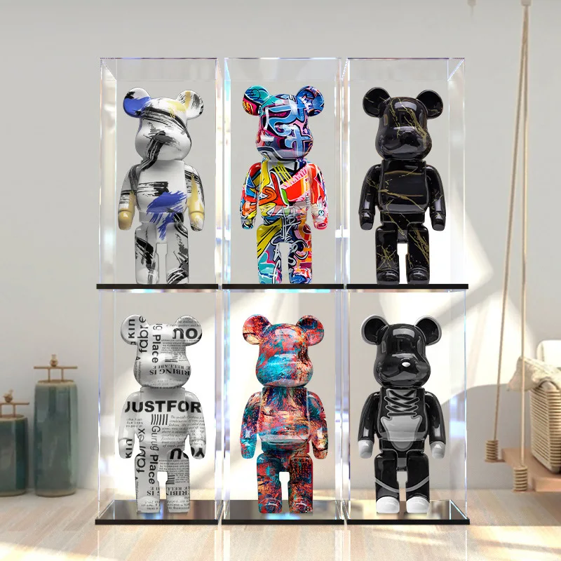 Художественный мультяшный граффити Bearbrick 400, статуя, красочный роскошный медведь, кирпичная скульптура, статуэтки, украшения для гостиной, домашний декор
Художественный мультяшный граффити Bearbrick 400, статуя, красочный роскошный медведь, кирпичная скульптура, статуэтки, украшения для гостиной, домашний декор