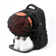 Sports Backpack Basketball Bag School Football Backpack With Shoe Compartment Soccer Ball Bag Large Backpack Shoes