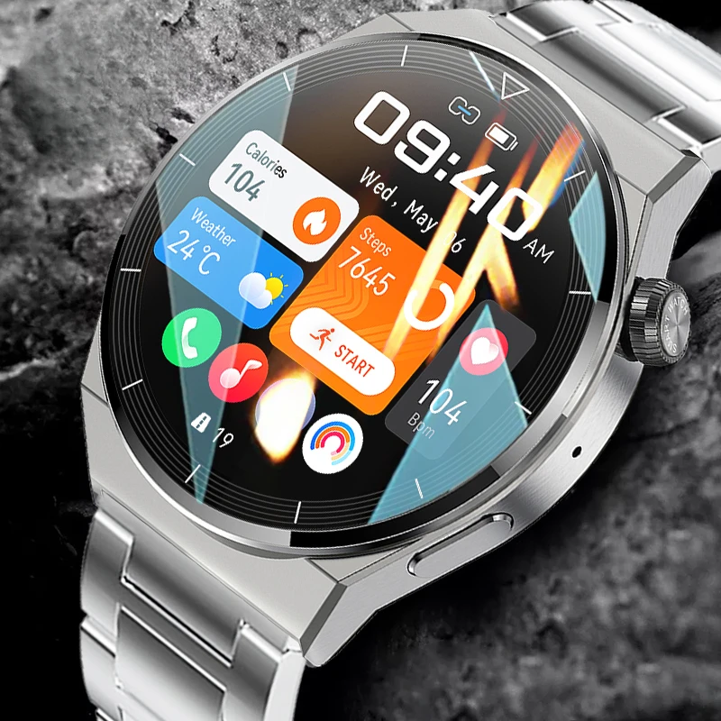 For Huawei Xiaomi NFC Smart Watch Men GT3 Pro AMOLED 390*390 HD Screen Heart Rate Bluetooth Call IP68 Waterproof SmartWatch New
For Huawei Xiaomi NFC Smart Watch Men GT3 Pro AMOLED 390*390 HD Screen Heart Rate Bluetooth Call IP68 Waterproof SmartWatch New