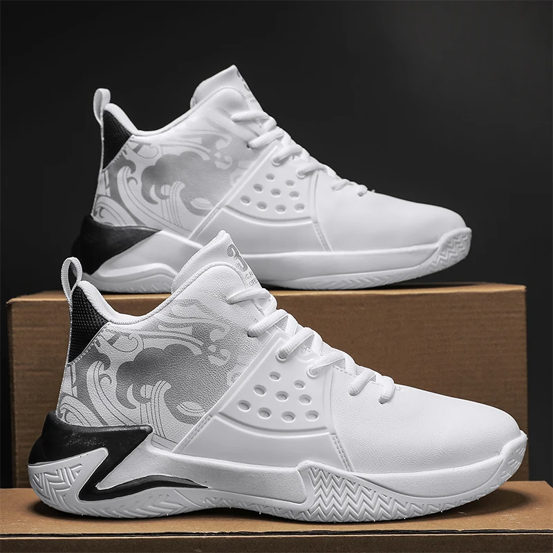 High-top breathable tennis sneakers men's fashion sneakers men's basketball shoes men's outdoor non-slip sneakers
High-top breathable tennis sneakers men's fashion sneakers men's basketball shoes men's outdoor non-slip sneakers