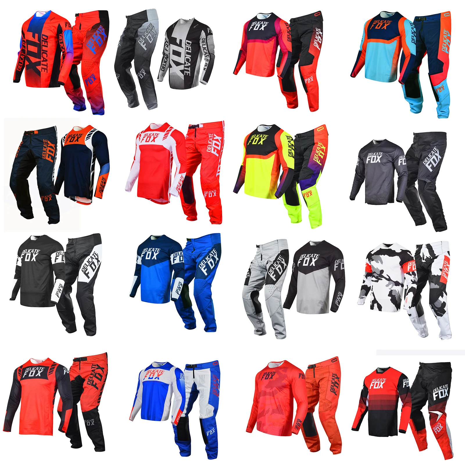 Enduro Jersey Pants Delicate Fox 180 360 Gear Set MX Combo MTB Downhill Bike Outfit Mountain Bicycle Off-road Suit Mens ATV Kits
Enduro Jersey Pants Delicate Fox 180 360 Gear Set MX Combo MTB Downhill Bike Outfit Mountain Bicycle Off-road Suit Mens ATV Kits
