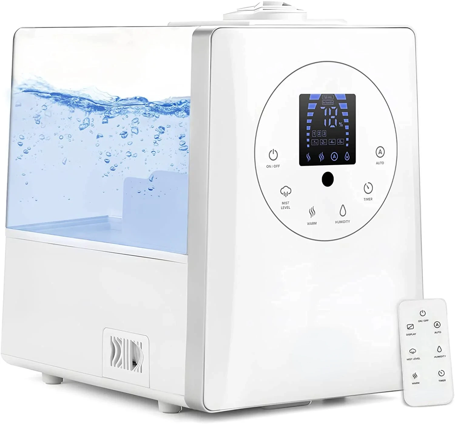 and Cool Mist Humidifier for Large Room, Bedroom, Ultrasonic Vaporizer for Baby, Plants, Auto Shut-off, Humidity Sensor and Esse
and Cool Mist Humidifier for Large Room, Bedroom, Ultrasonic Vaporizer for Baby, Plants, Auto Shut-off, Humidity Sensor and Esse