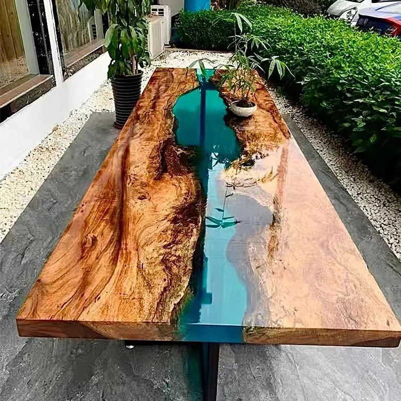 Custom epoxy resin art design river table wooden tea table log solid wood large board table black sandalwood walnut table
Custom epoxy resin art design river table wooden tea table log solid wood large board table black sandalwood walnut table