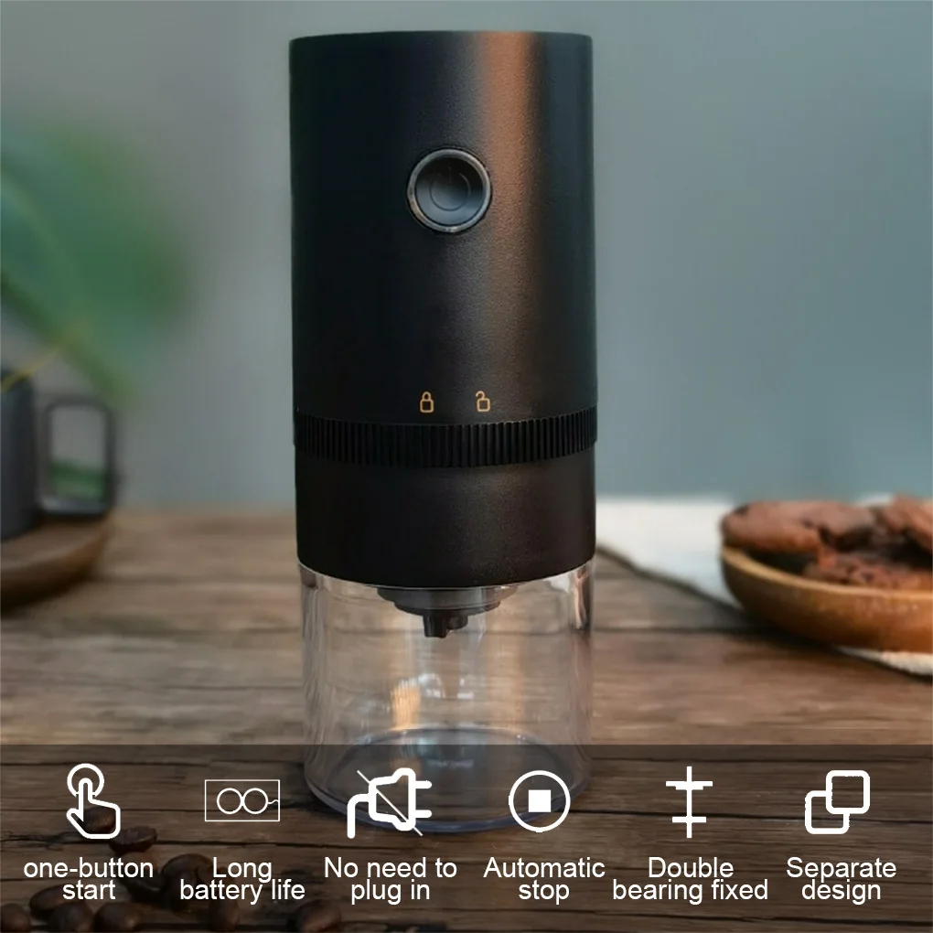 Newest Upgrade Portable Electric Coffee Grinder TYPE-C USB Charge Profession Ceramic Grinding Core Coffee Beans Grinder
Newest Upgrade Portable Electric Coffee Grinder TYPE-C USB Charge Profession Ceramic Grinding Core Coffee Beans Grinder