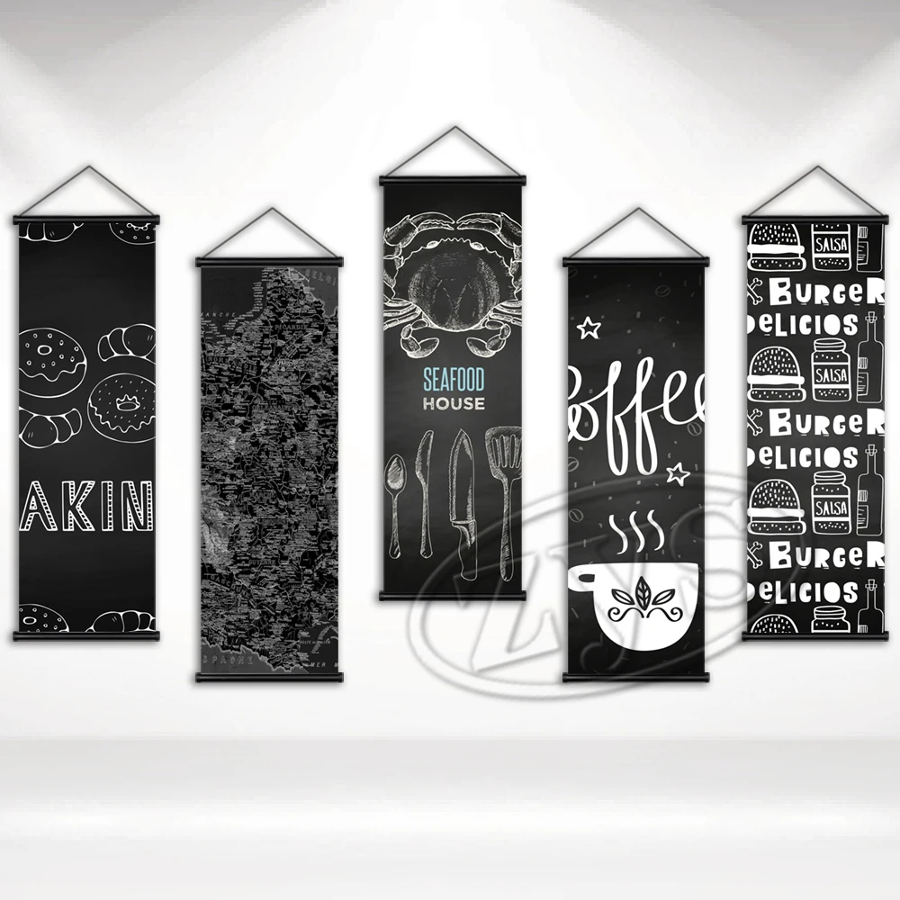 Restaurant Blackboards Posters Canvas Paintings Modular Picture Vintage Hanging Scrolls Wall Art Prints Home Cuadros Decorative
Restaurant Blackboards Posters Canvas Paintings Modular Picture Vintage Hanging Scrolls Wall Art Prints Home Cuadros Decorative