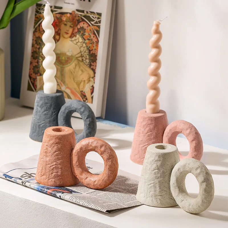 Creative retro candle cup table top soft decoration home decoration ceramic candlestick ins style home store display
Creative retro candle cup table top soft decoration home decoration ceramic candlestick ins style home store display