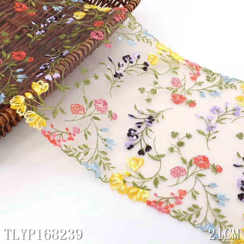 Good Quality Colorful Embroidery Lace DIY Garment Accessories Flower Lace Trim Mesh Tulle Lace For Lingerie Decoration
Good Quality Colorful Embroidery Lace DIY Garment Accessories Flower Lace Trim Mesh Tulle Lace For Lingerie Decoration