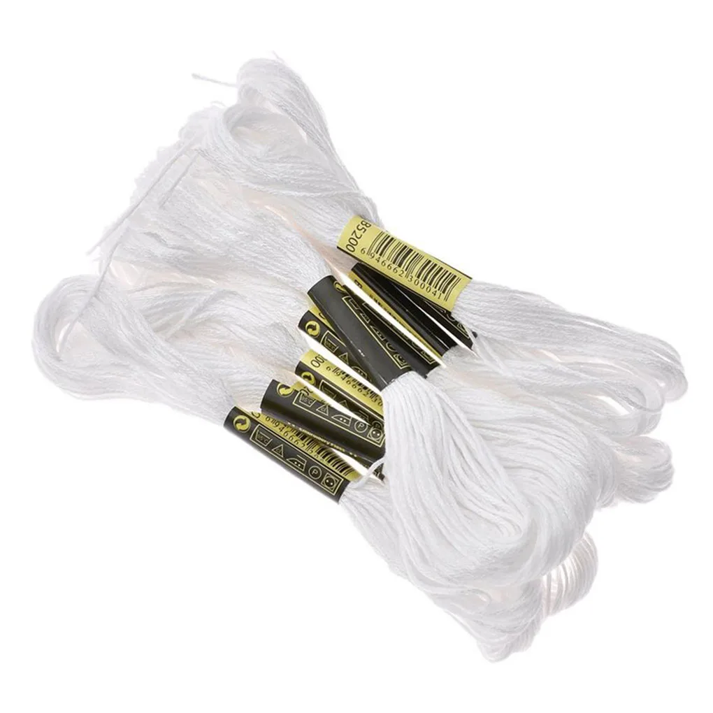 Threads Floss Polyester Embroidery Thread Hand Sewing DIY Cross Stitch Floss Handcraft String Supplies DIY Sewing Accessories
Threads Floss Polyester Embroidery Thread Hand Sewing DIY Cross Stitch Floss Handcraft String Supplies DIY Sewing Accessories