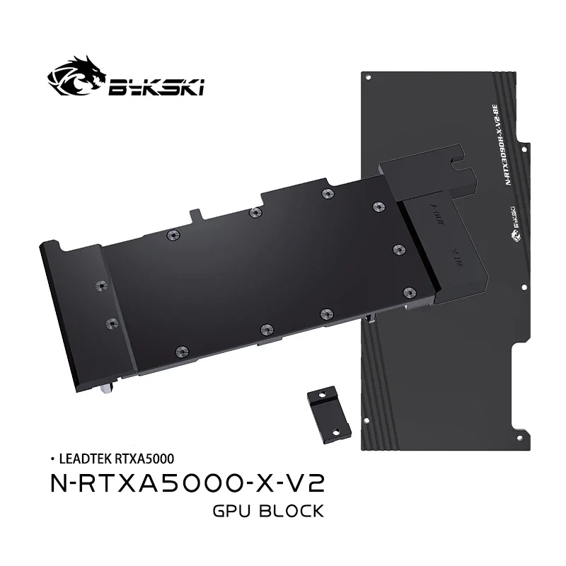 Водяной блок графического процессора Bykski N-RTXA5000-X-V2 для Leadtek NVIDIA Geforce RTX A5000 кулер