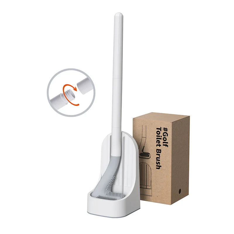 Golf Head Silicone Toilet Brush Cleaner Cleaning Brushes Long Handle Holder Quick Drying Bristles Wc Accessories for Bathroom
Golf Head Silicone Toilet Brush Cleaner Cleaning Brushes Long Handle Holder Quick Drying Bristles Wc Accessories for Bathroom