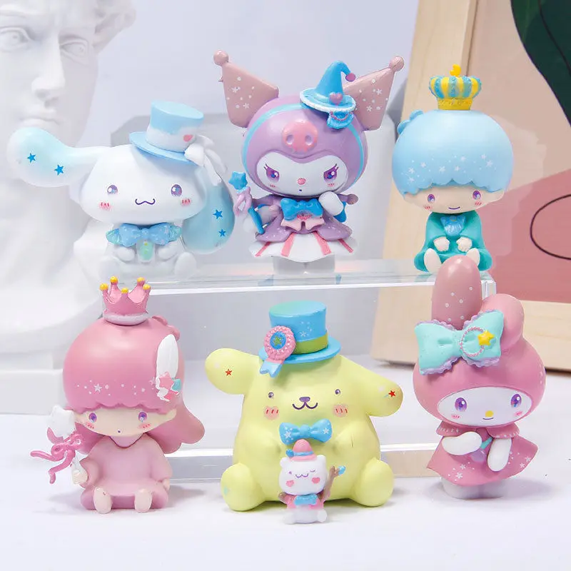 Sanrio Kawaii аниме My Melody Kuromi Dream Series настольное украшение милый мультяшный помапурин коричная Кукла Детская Подарочная игрушка
Sanrio Kawaii аниме My Melody Kuromi Dream Series настольное украшение милый мультяшный помапурин коричная Кукла Детская Подарочная игрушка