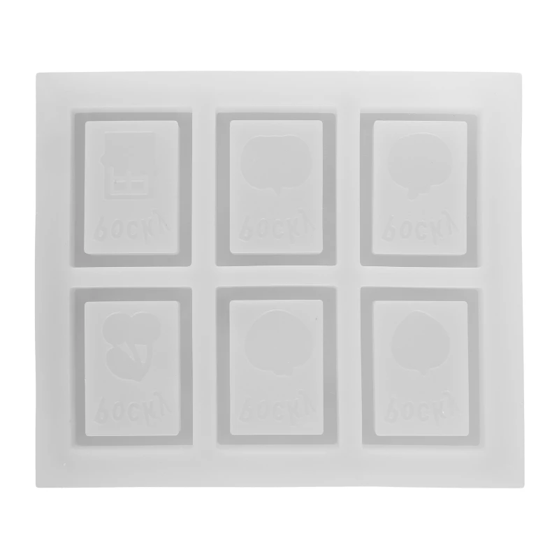 Shiny Glossy Geometry Square Shape Silicone Epoxy Resin Mold DIY Keychain Pendant Jewelry for Bag Decorations Craft T8DE
Shiny Glossy Geometry Square Shape Silicone Epoxy Resin Mold DIY Keychain Pendant Jewelry for Bag Decorations Craft T8DE