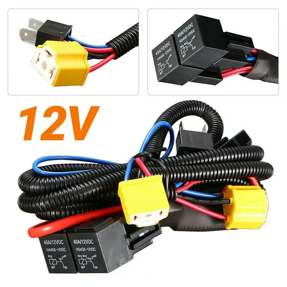 Premium Light Harness Safe Headlight Wiring Wide Application 12V H4 Car Headlight Relay Harness Fix Function
Premium Light Harness Safe Headlight Wiring Wide Application 12V H4 Car Headlight Relay Harness Fix Function