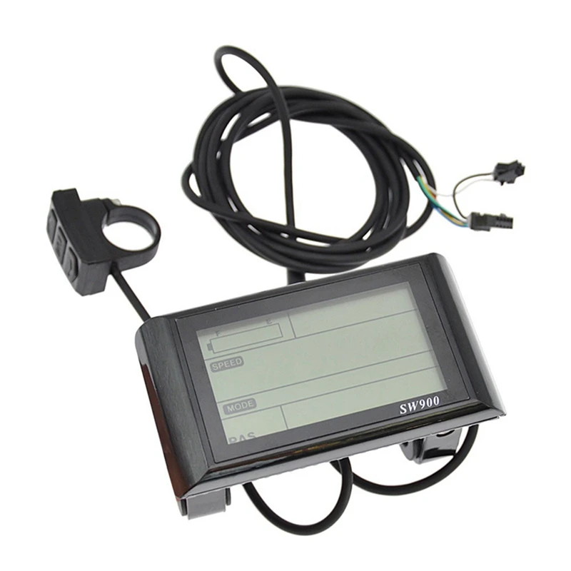 24-72V SW900 LCD Display Control Electric Bicycle Speed Meter Speedometer Wired Speed Counter Code Table E-Bike
24-72V SW900 LCD Display Control Electric Bicycle Speed Meter Speedometer Wired Speed Counter Code Table E-Bike